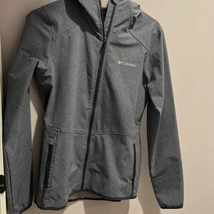 Raincoat Columbia grayish/purple xs